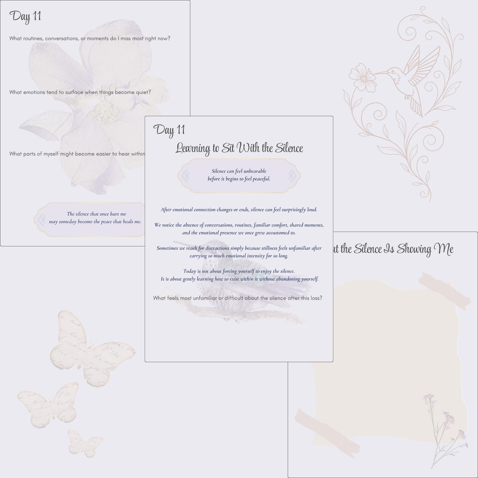 Releasing With Grace | 30-Day Healing Journal